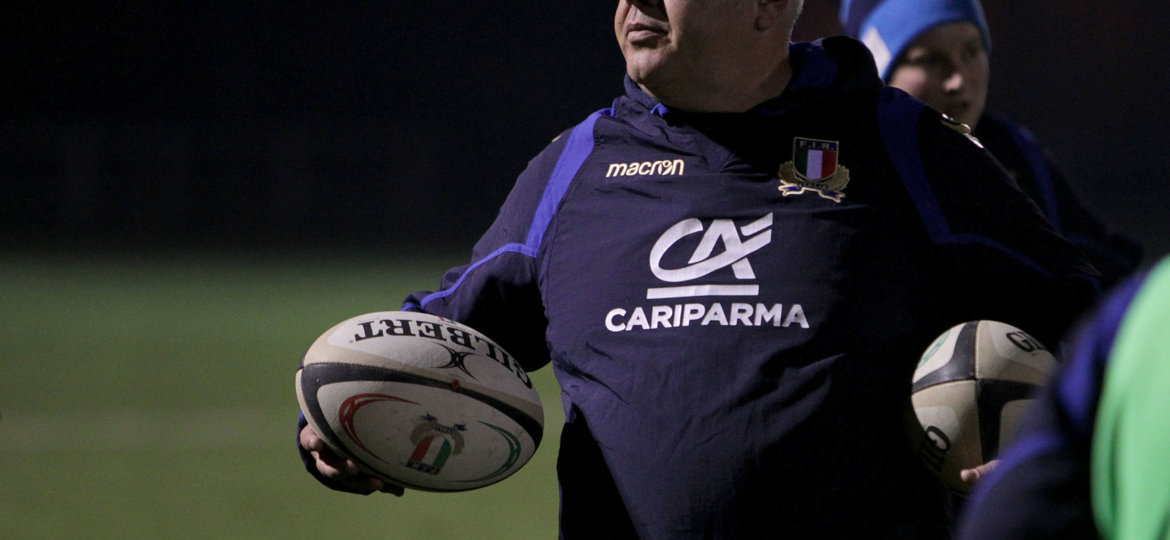 Natwest Sei Nazioni 2018, Parma, Cittadella del Rugby, raduno della Nazionale Femminile, sessione di allenamento serale.
